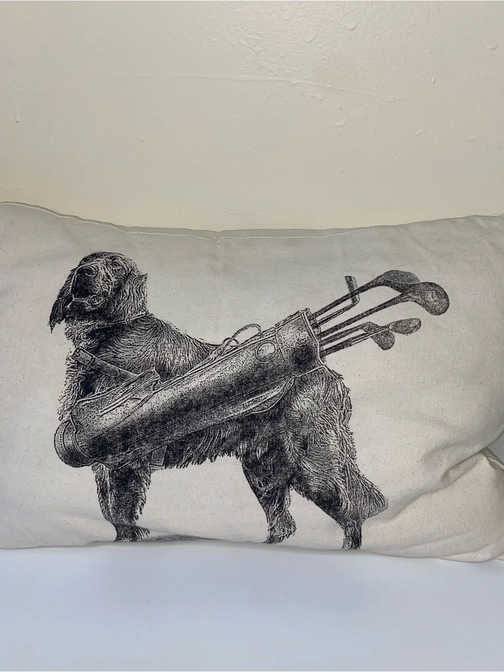 Maya Pickles Collection Pillow Decorative Throw Dog Golf Bag Made In The USA